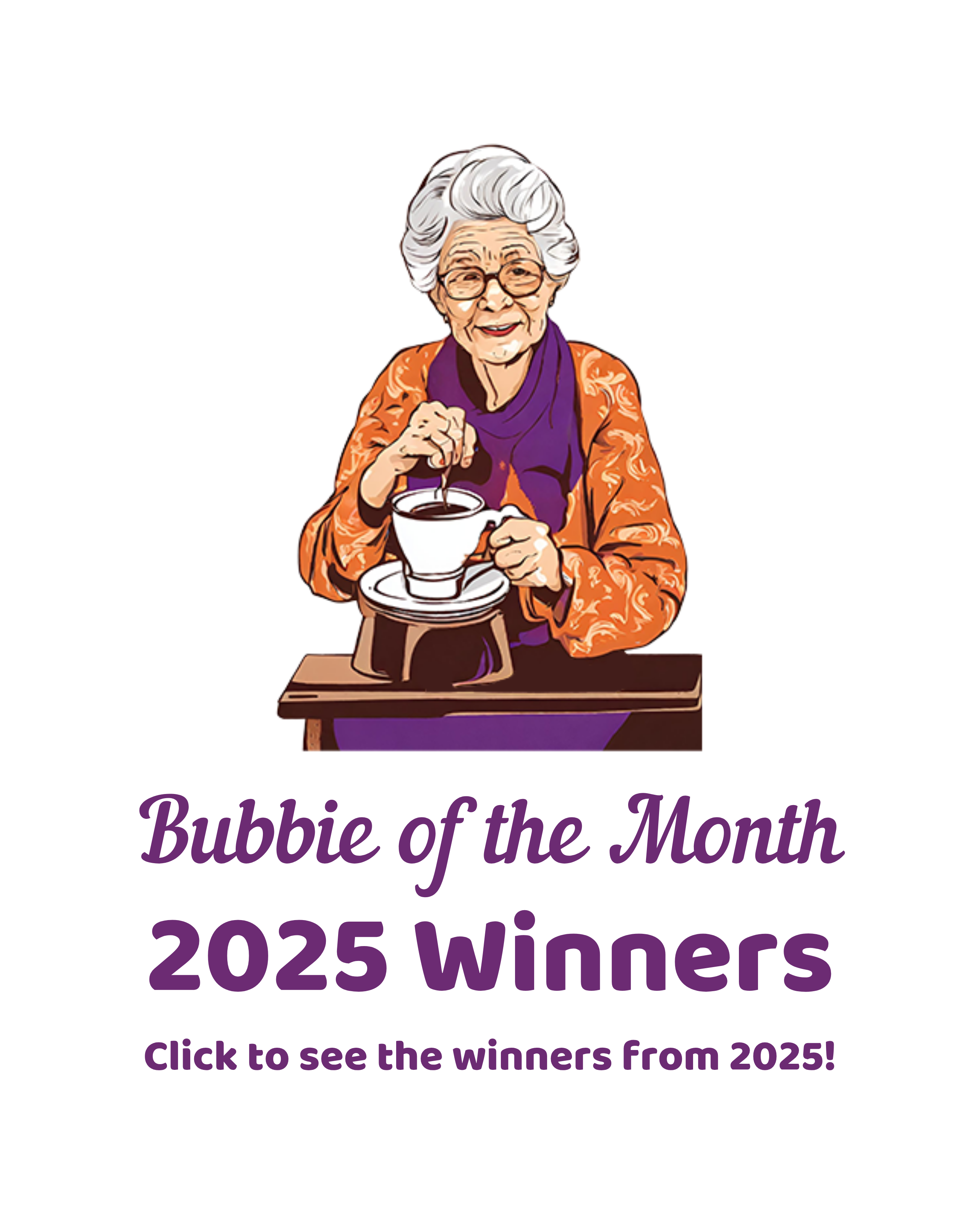 2025 Bubbie of the Month Winners