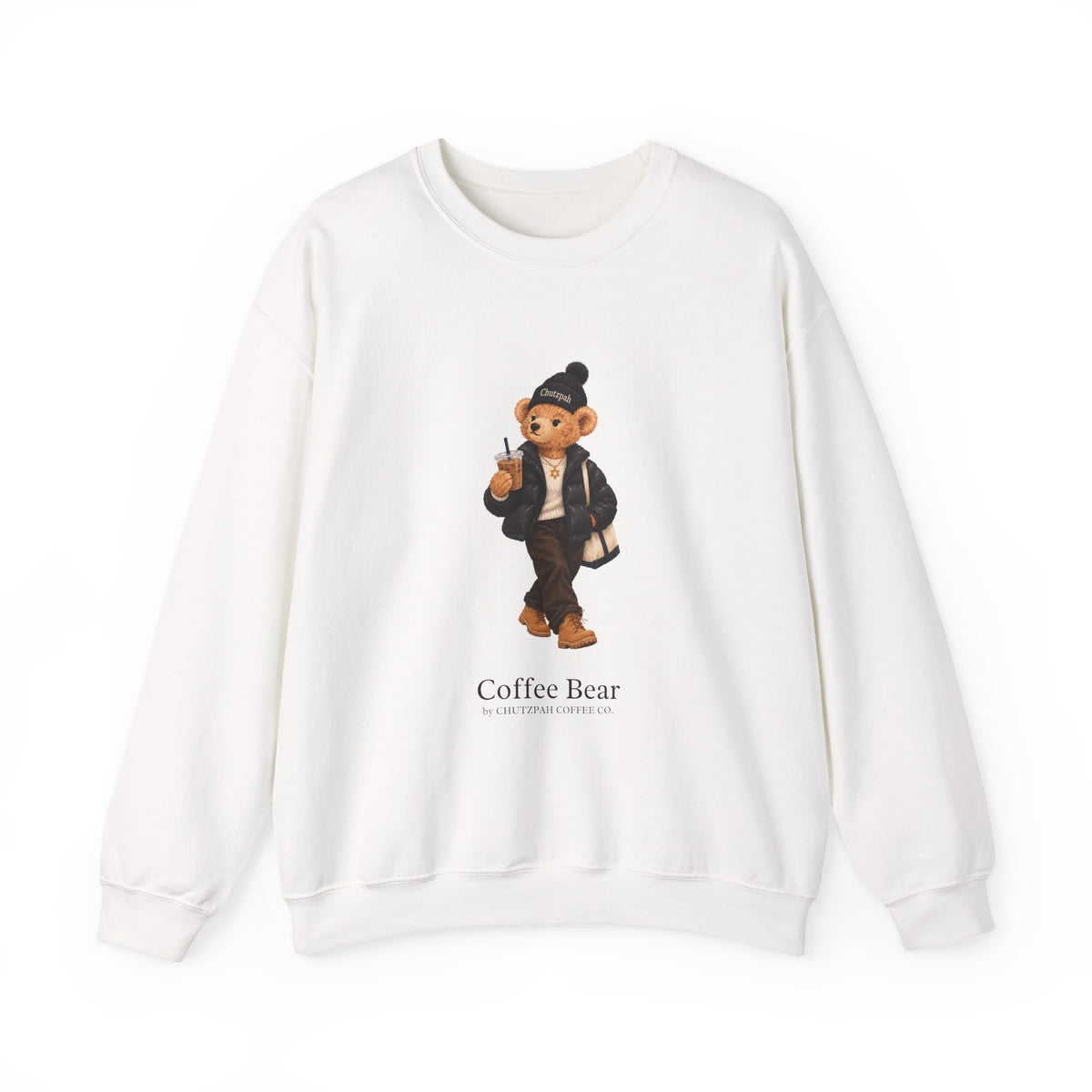 Nice Jewish Girl Bear Heavy Blend Sweatshirt