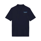 Chutzpah Coffee Branded Polo - Blue and White - Chutzpah Coffee Co.