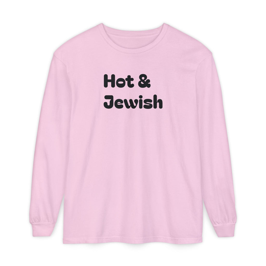 Hot & Jewish Long Sleeve - Chutzpah Coffee Co.
