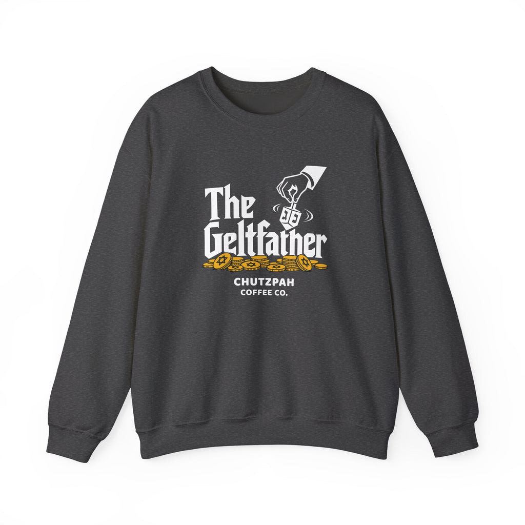 The Geltfather Hanukkah Sweater