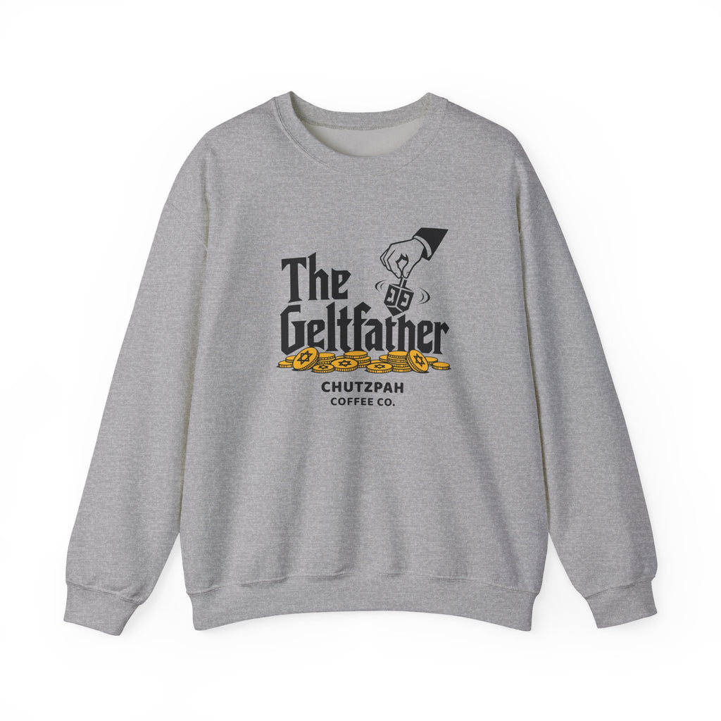 The Geltfather Hanukkah Sweater