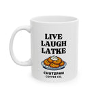 Live Laugh Latke Mug