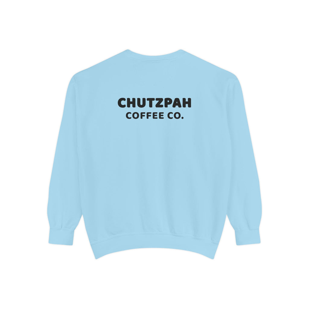 Hot & Jewish Crew Sweatshirt - Chutzpah Coffee Co.