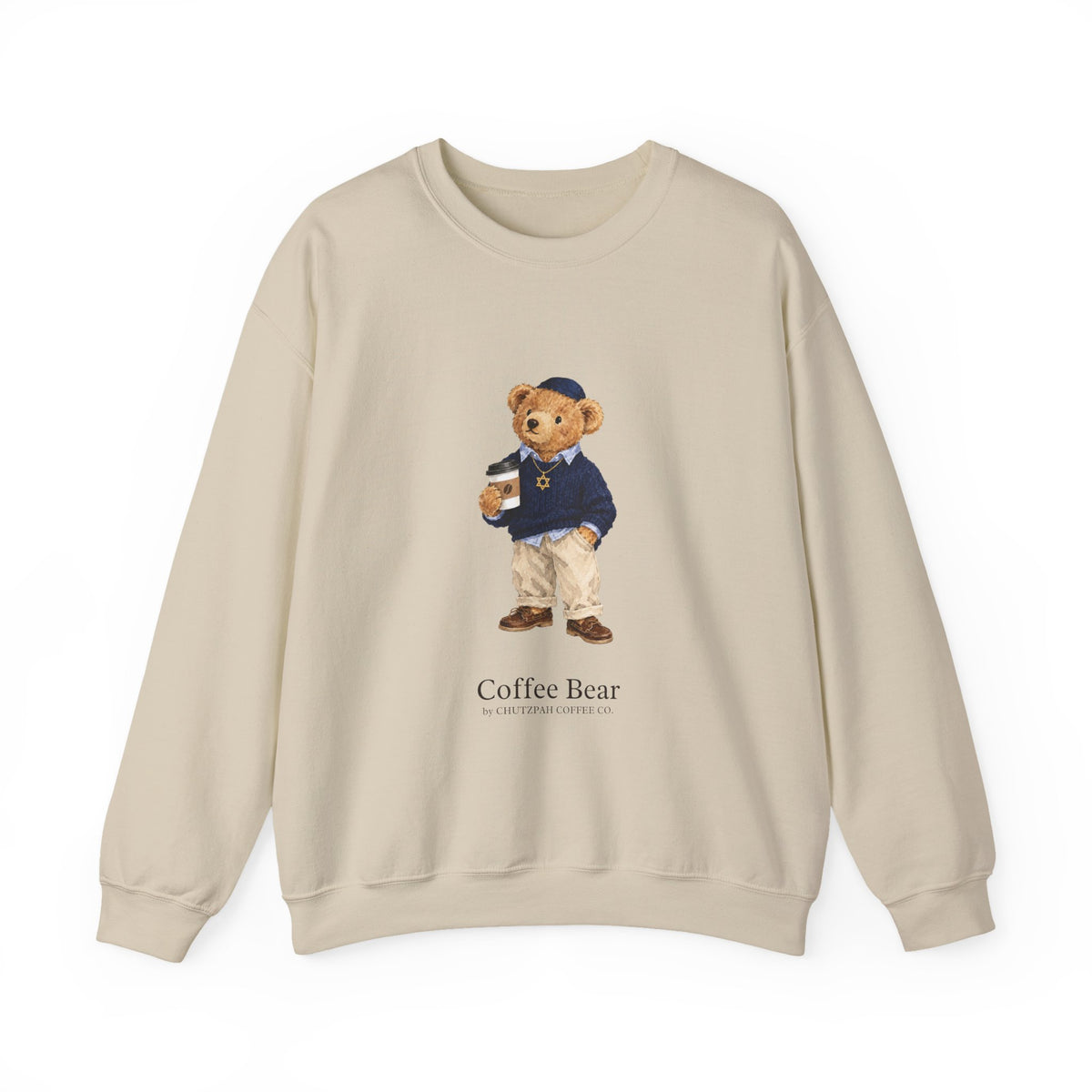 Nice Jewish Boy Bear Heavy Blend Sweatshirt