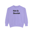 Hot & Jewish Crew Sweatshirt - Chutzpah Coffee Co.