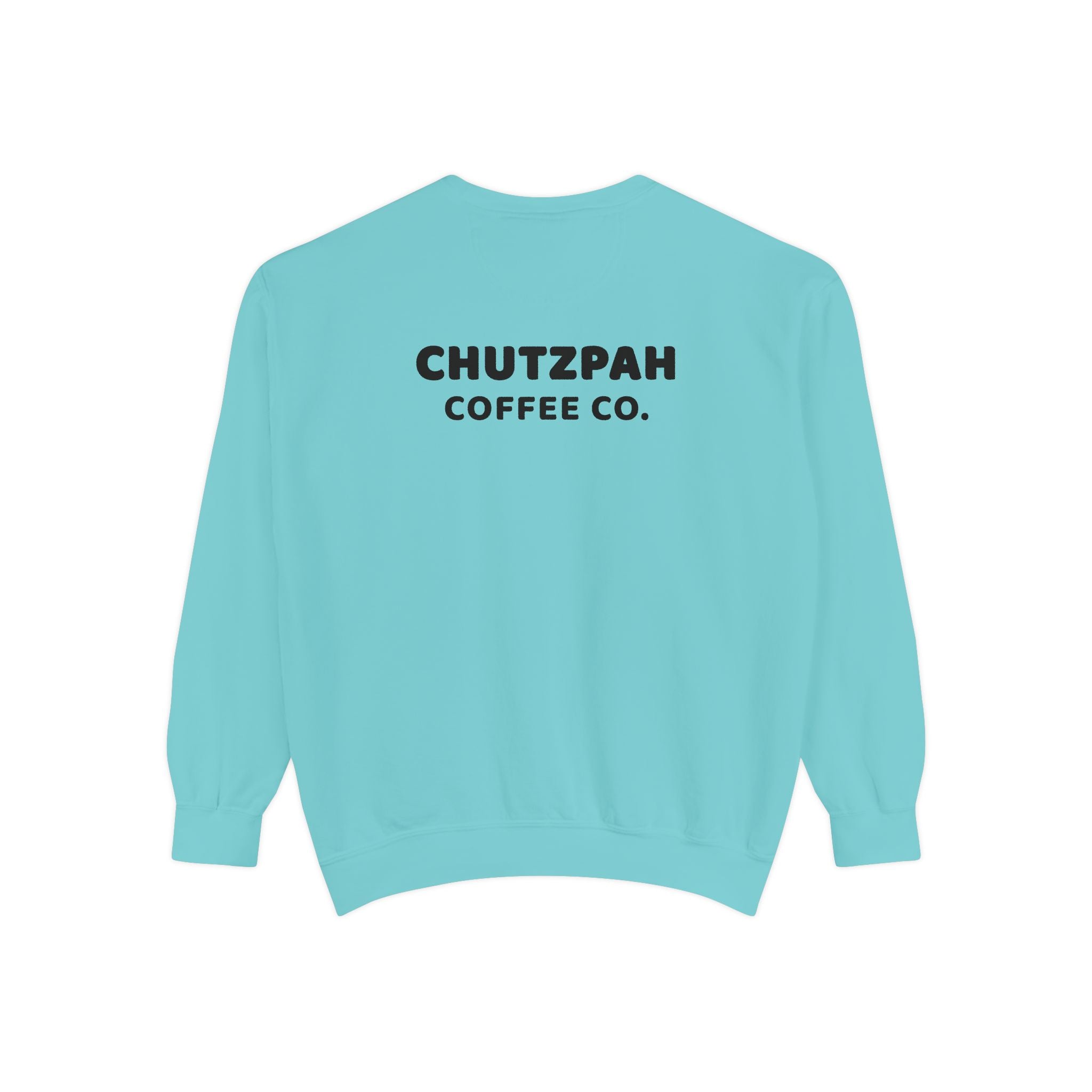 Hot & Jewish Crew Sweatshirt - Chutzpah Coffee Co.