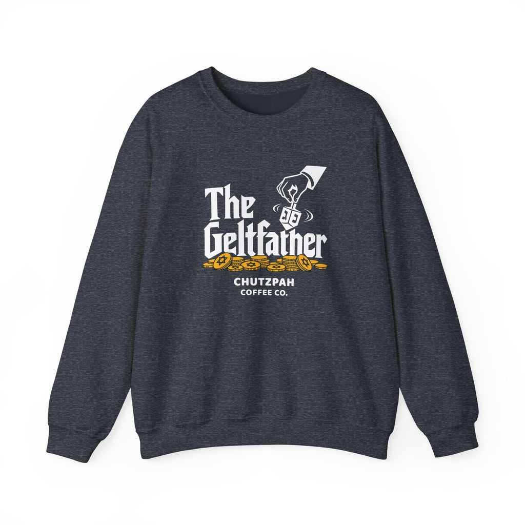 The Geltfather Hanukkah Sweater
