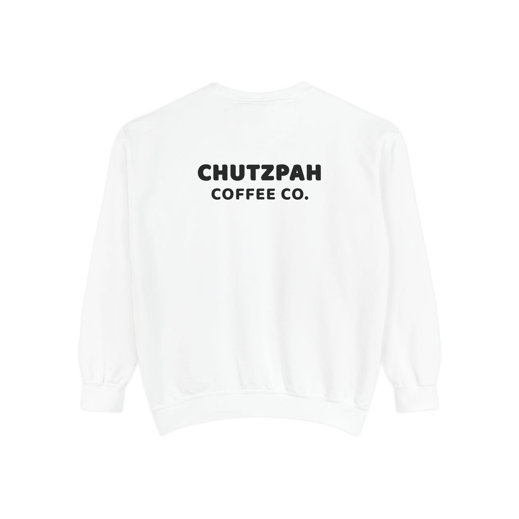 Hot & Jewish Crew Sweatshirt - Chutzpah Coffee Co.
