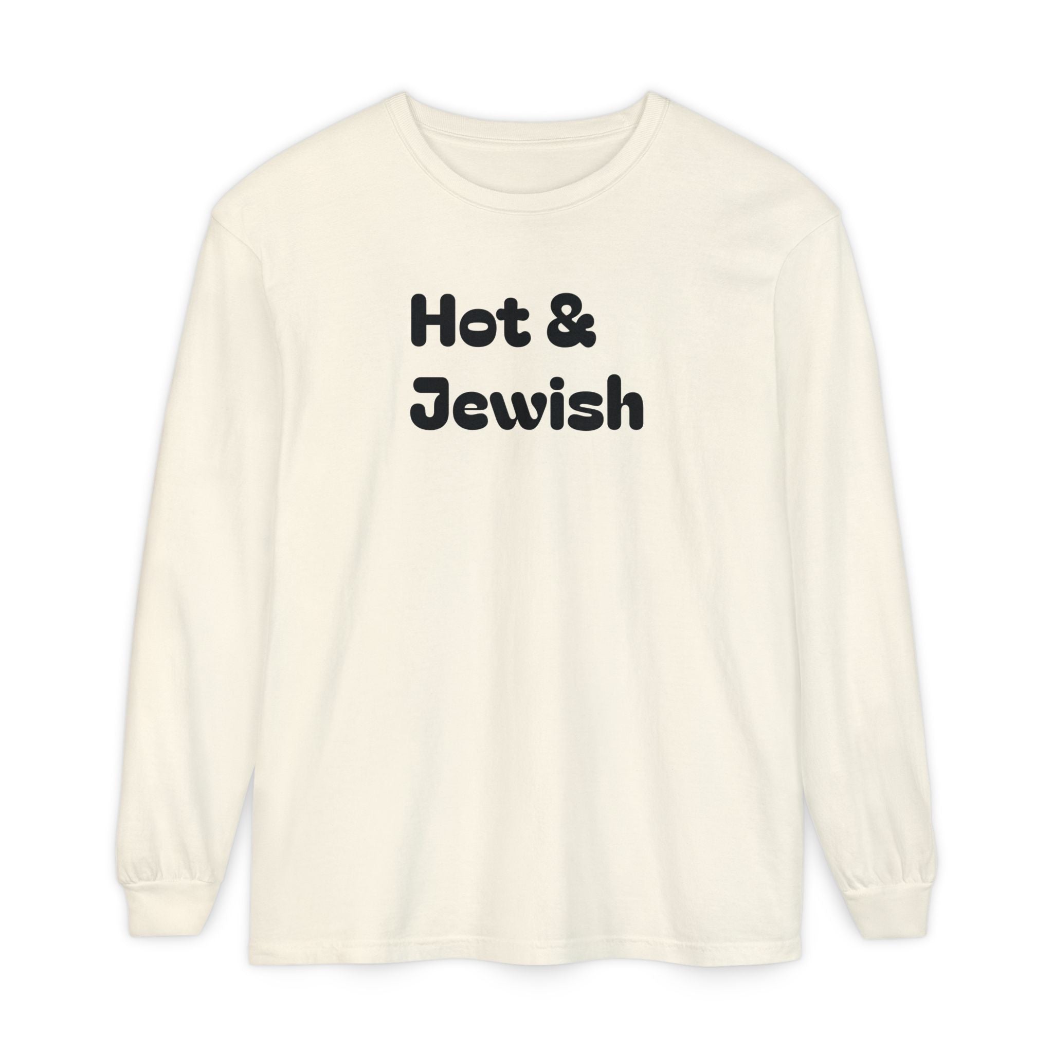 Hot & Jewish Long Sleeve - Chutzpah Coffee Co.