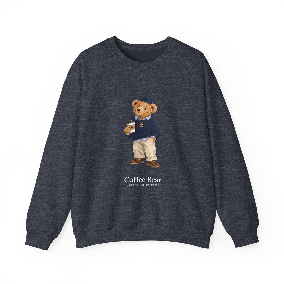 Nice Jewish Boy Bear Heavy Blend Sweatshirt