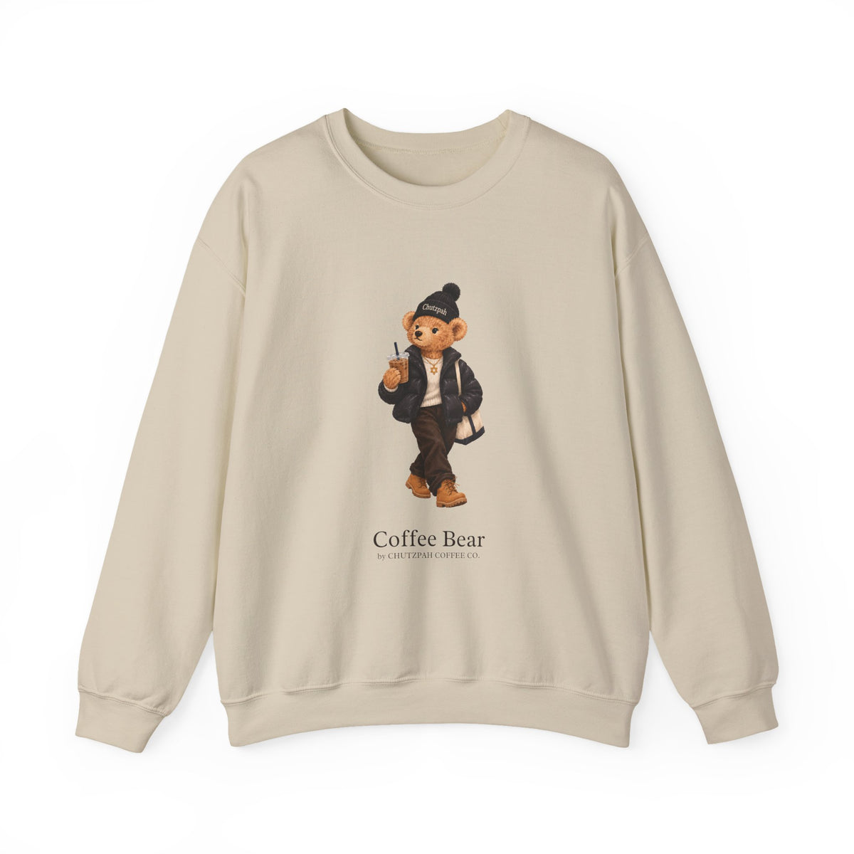 Nice Jewish Girl Bear Heavy Blend Sweatshirt