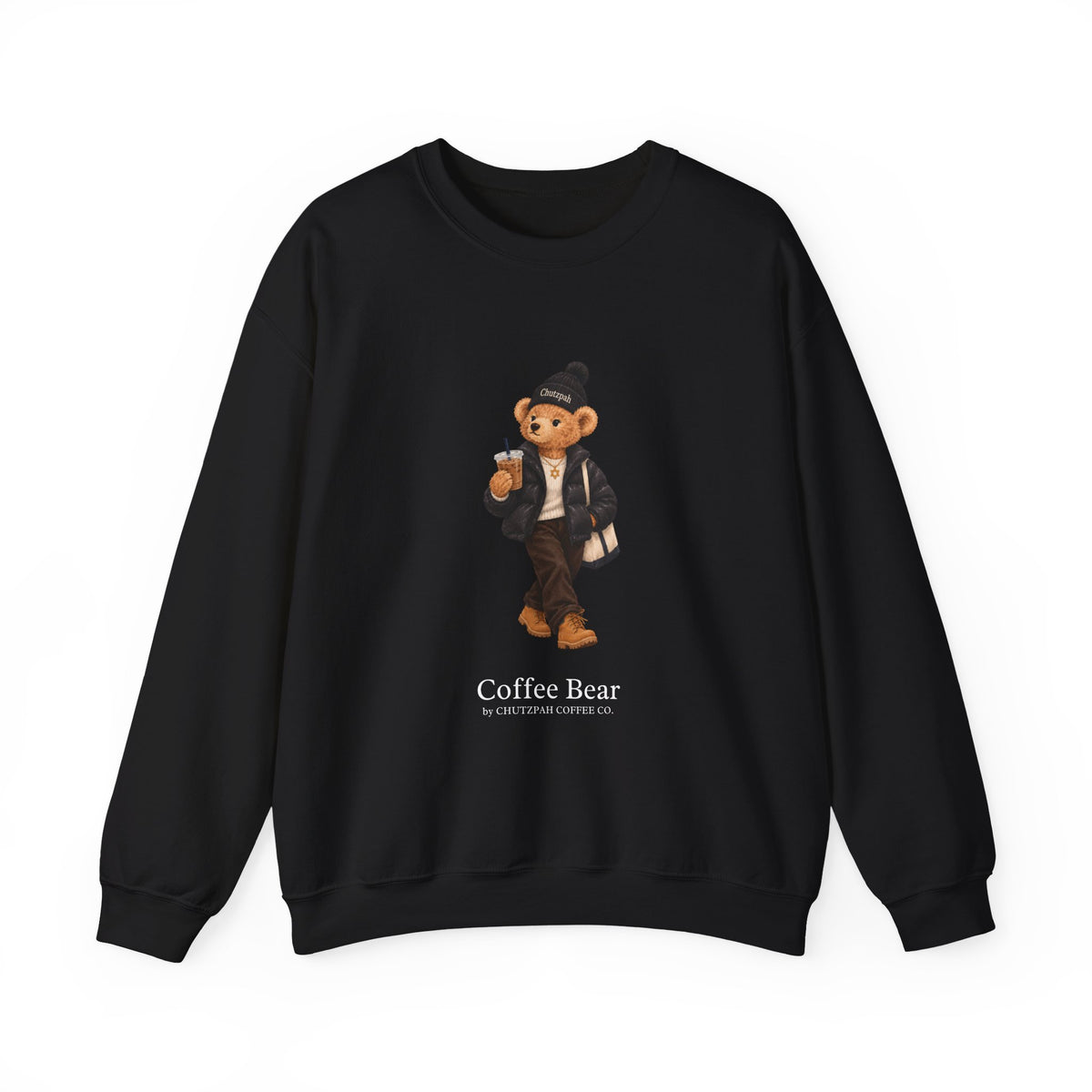 Nice Jewish Girl Bear Heavy Blend Sweatshirt