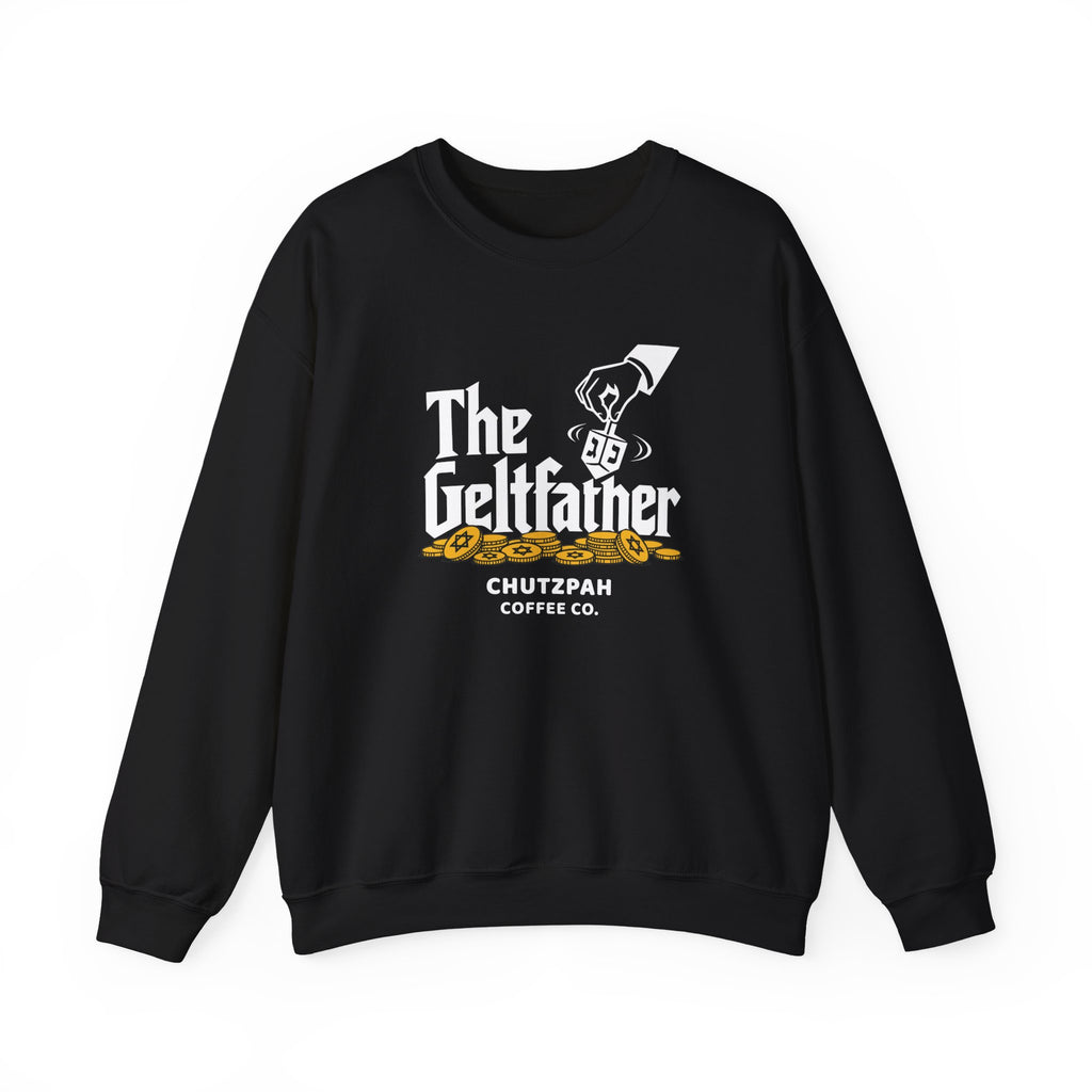 The Geltfather Hanukkah Sweater