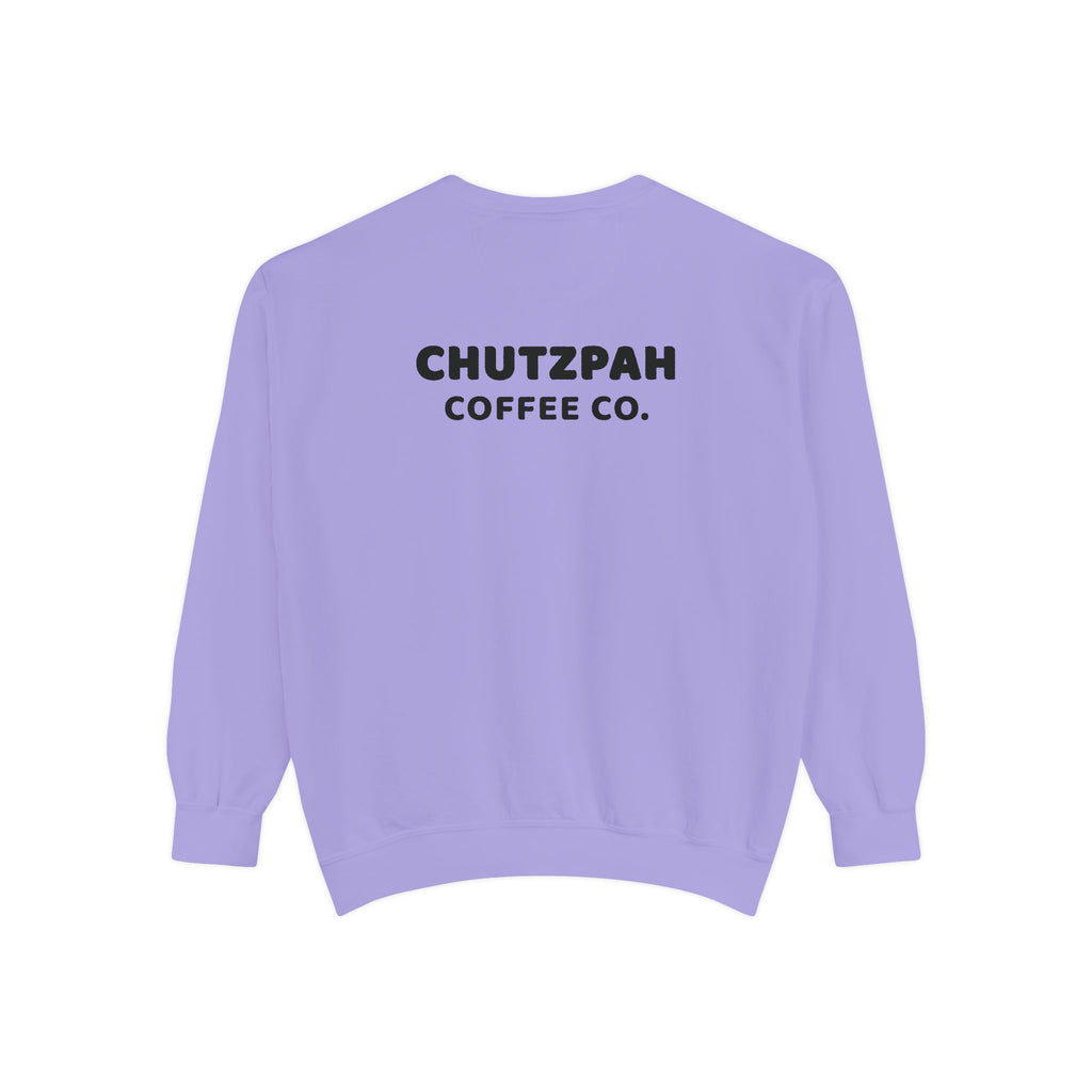 Hot & Jewish Crew Sweatshirt - Chutzpah Coffee Co.