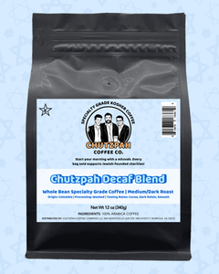 Chutzpah Decaf Blend - Chutzpah Coffee Co.