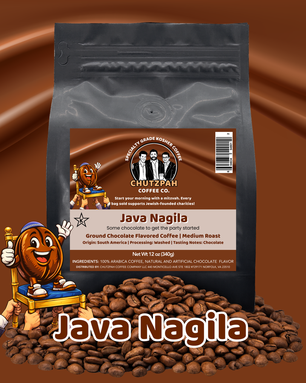 Java Nagila - Chutzpah Coffee Co.