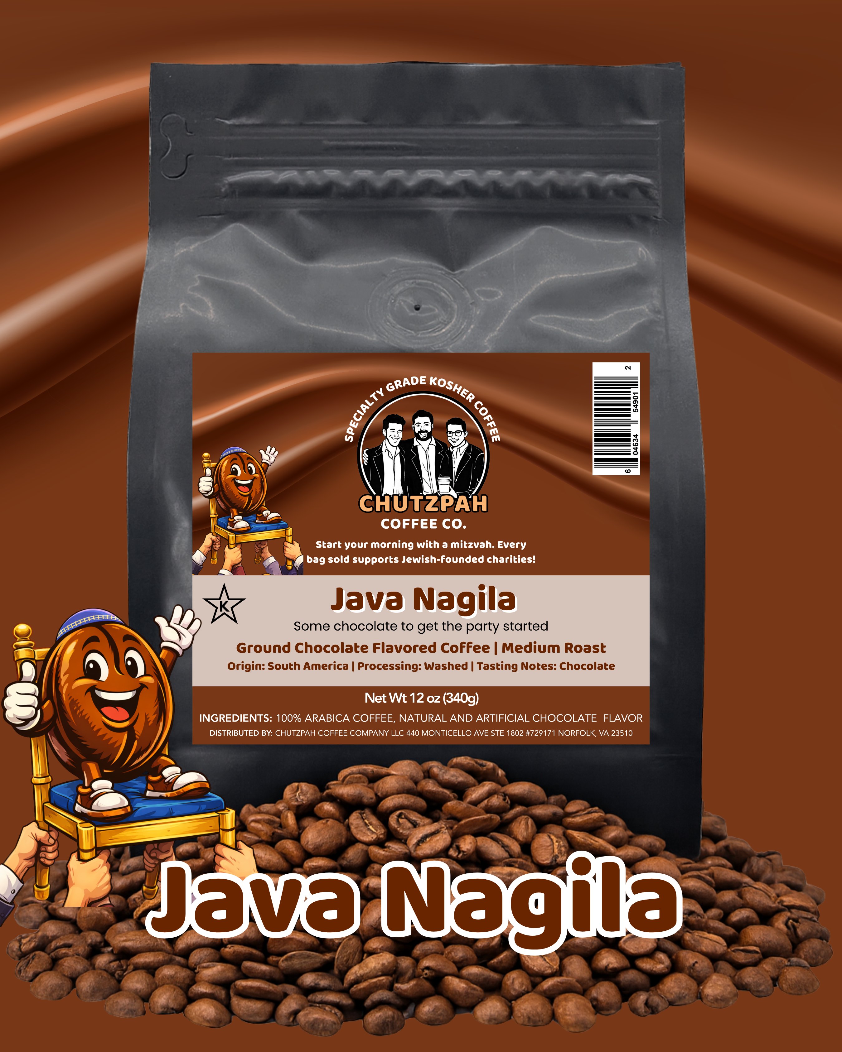 Java Nagila - Chutzpah Coffee Co.