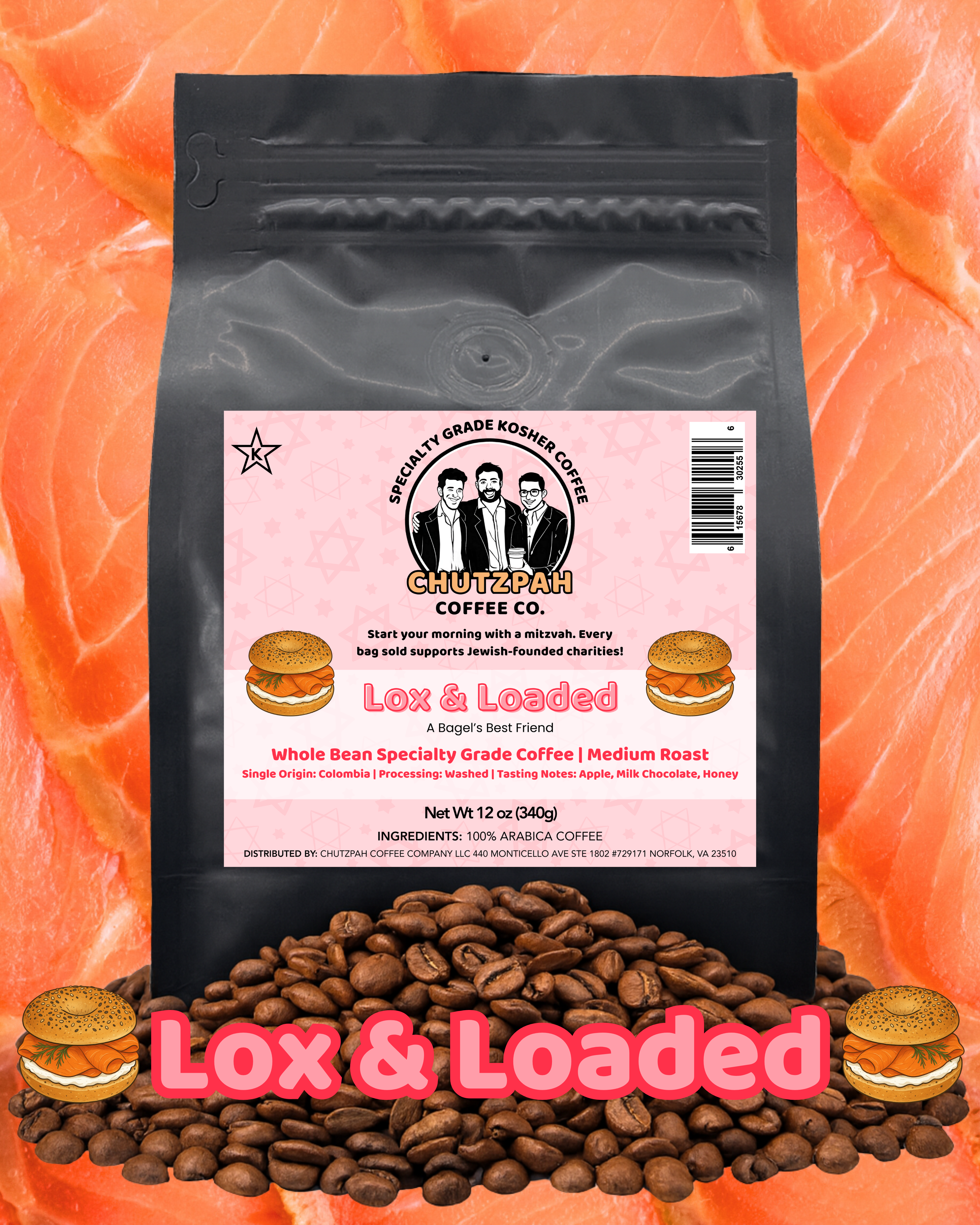 Lox & Loaded - Chutzpah Coffee Co.