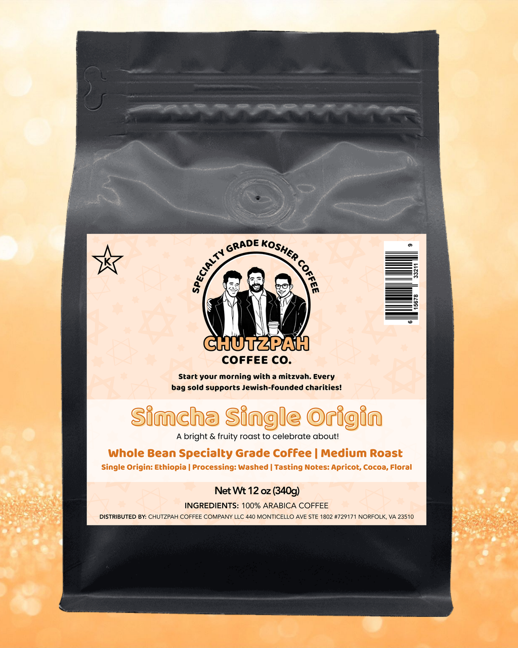 Simcha Single Origin - Chutzpah Coffee Co.