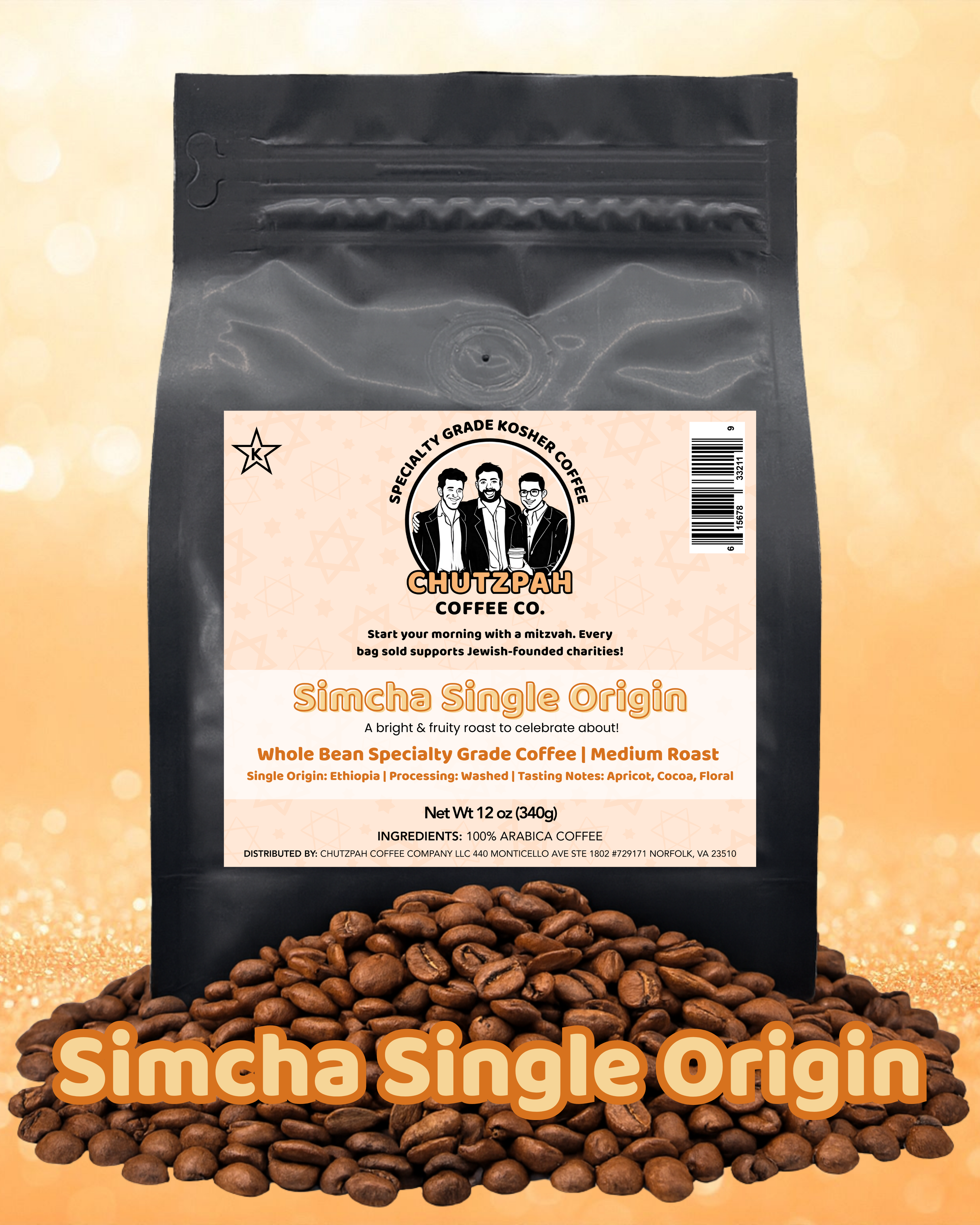 Simcha Single Origin - Chutzpah Coffee Co.