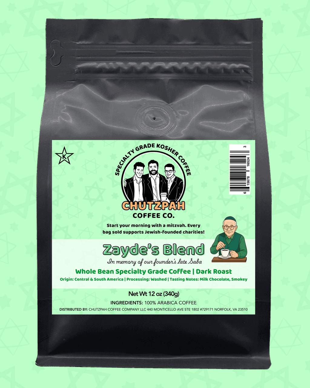 Zayde's Blend - Chutzpah Coffee Co.