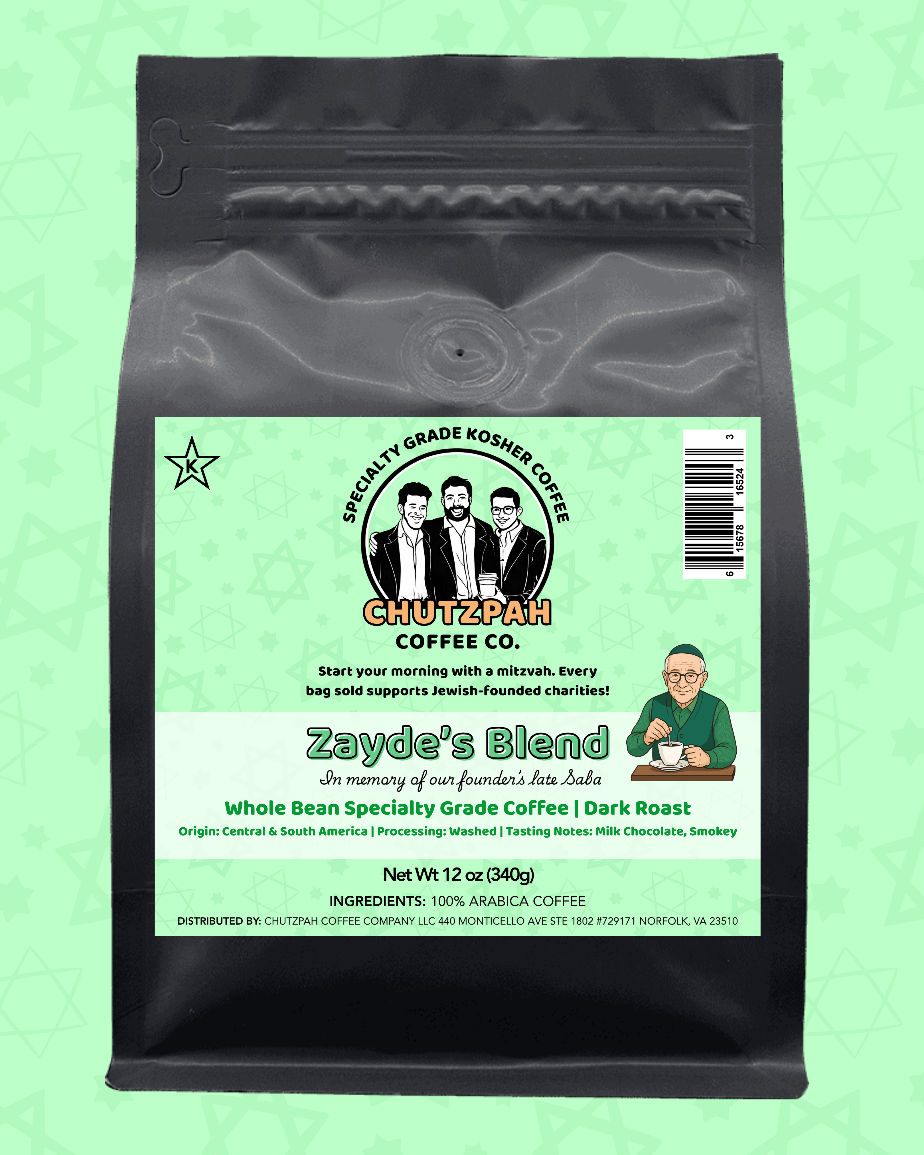 Zayde's Blend - Chutzpah Coffee Co.