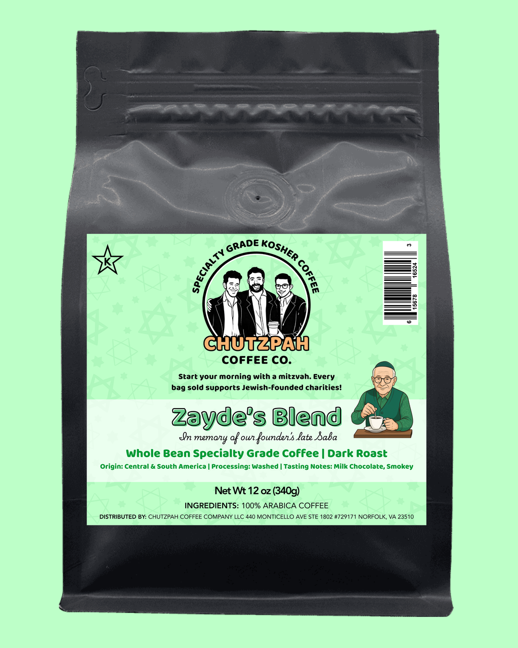 Bubbie & Zayde - Chutzpah Coffee Co.
