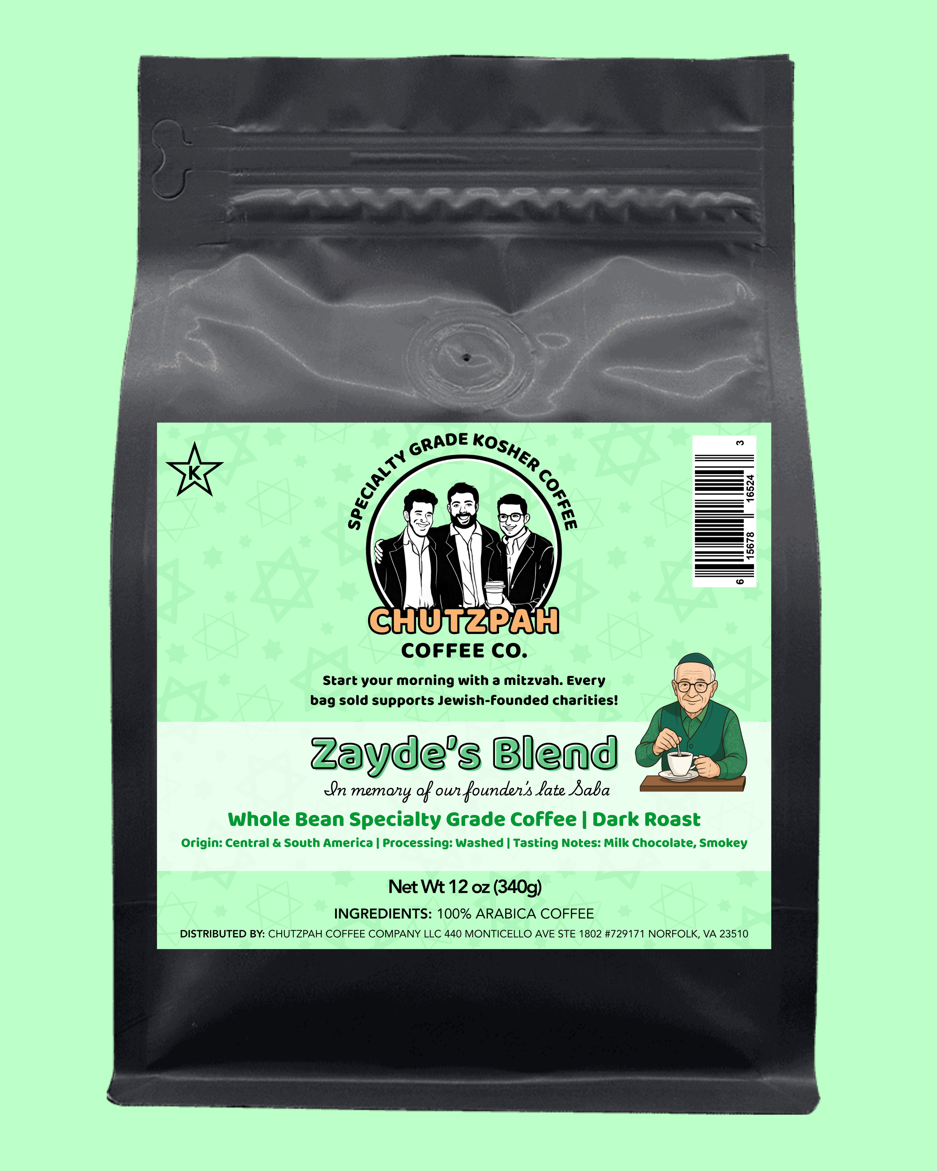 Bubbie & Zayde - Chutzpah Coffee Co.
