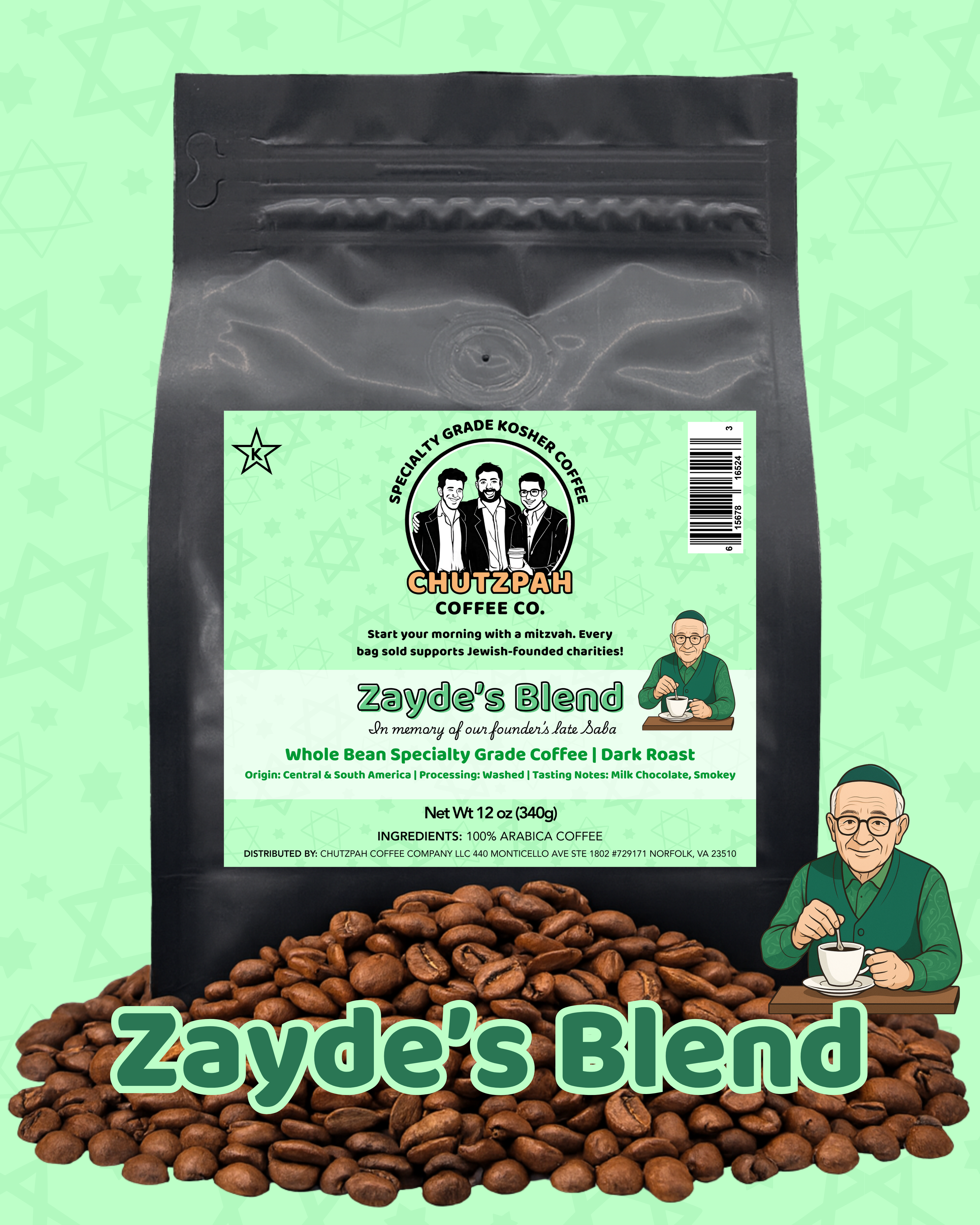 Zayde's Blend - Chutzpah Coffee Co.