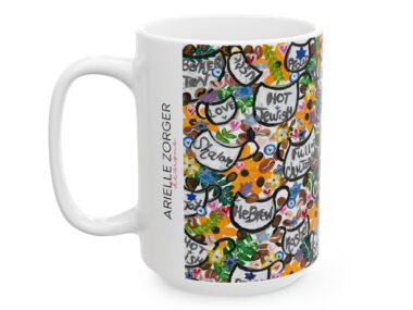 Jewish Coffee Mug: Arielle Zorger x Chutzpah - Artists With Chutzpah!