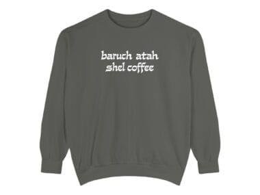 Coffee Blessings Crewneck